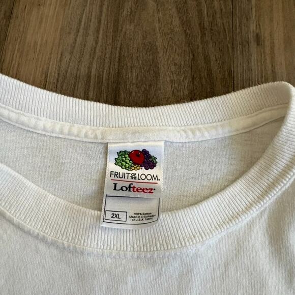 Vintage Darrell Waltrip NASCAR T-Shirt Men's Size XXL Boogity White Racing - Picture 3 of 7